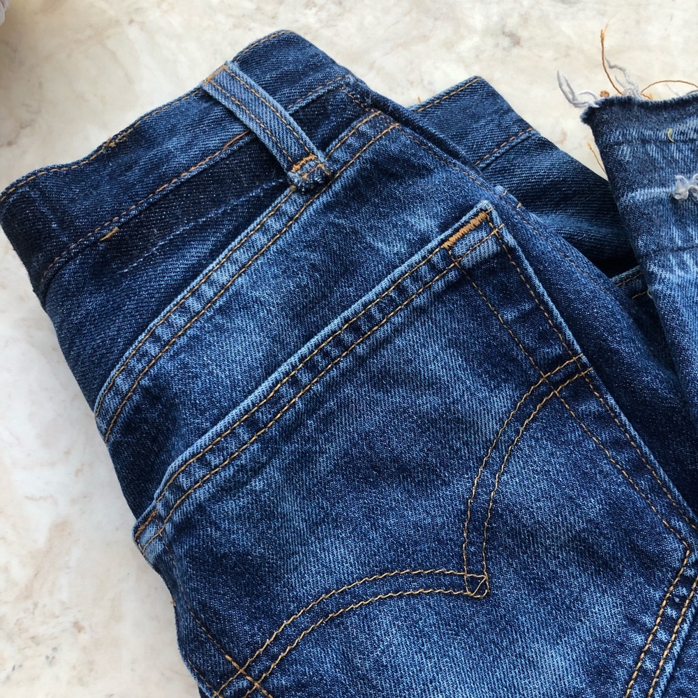 Reconstructed Levi’s 501 Jeans